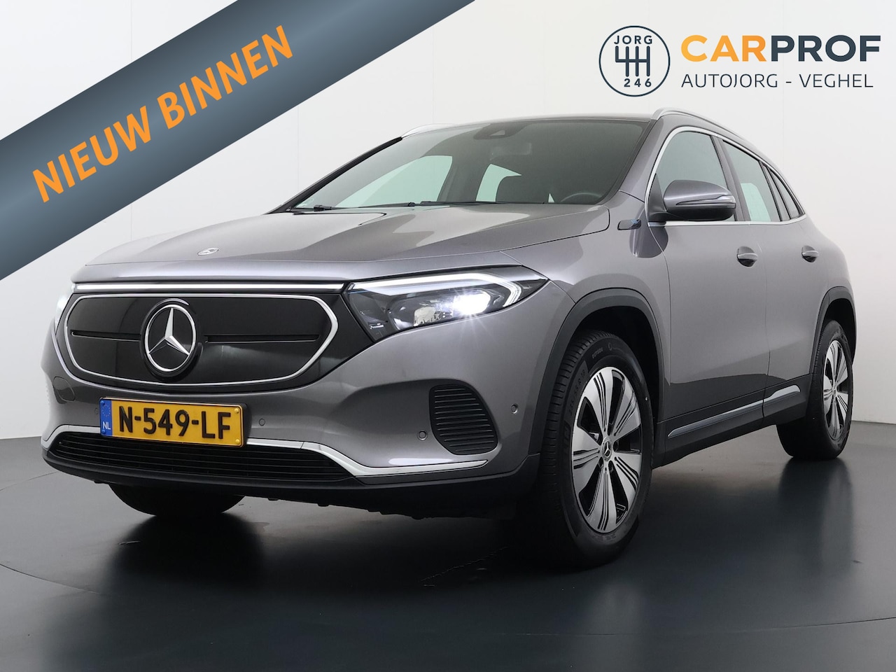 Mercedes-Benz EQA - 250 Business Solution Luxury 67 kWh Navigatie Camera Stoelverwarming - AutoWereld.nl