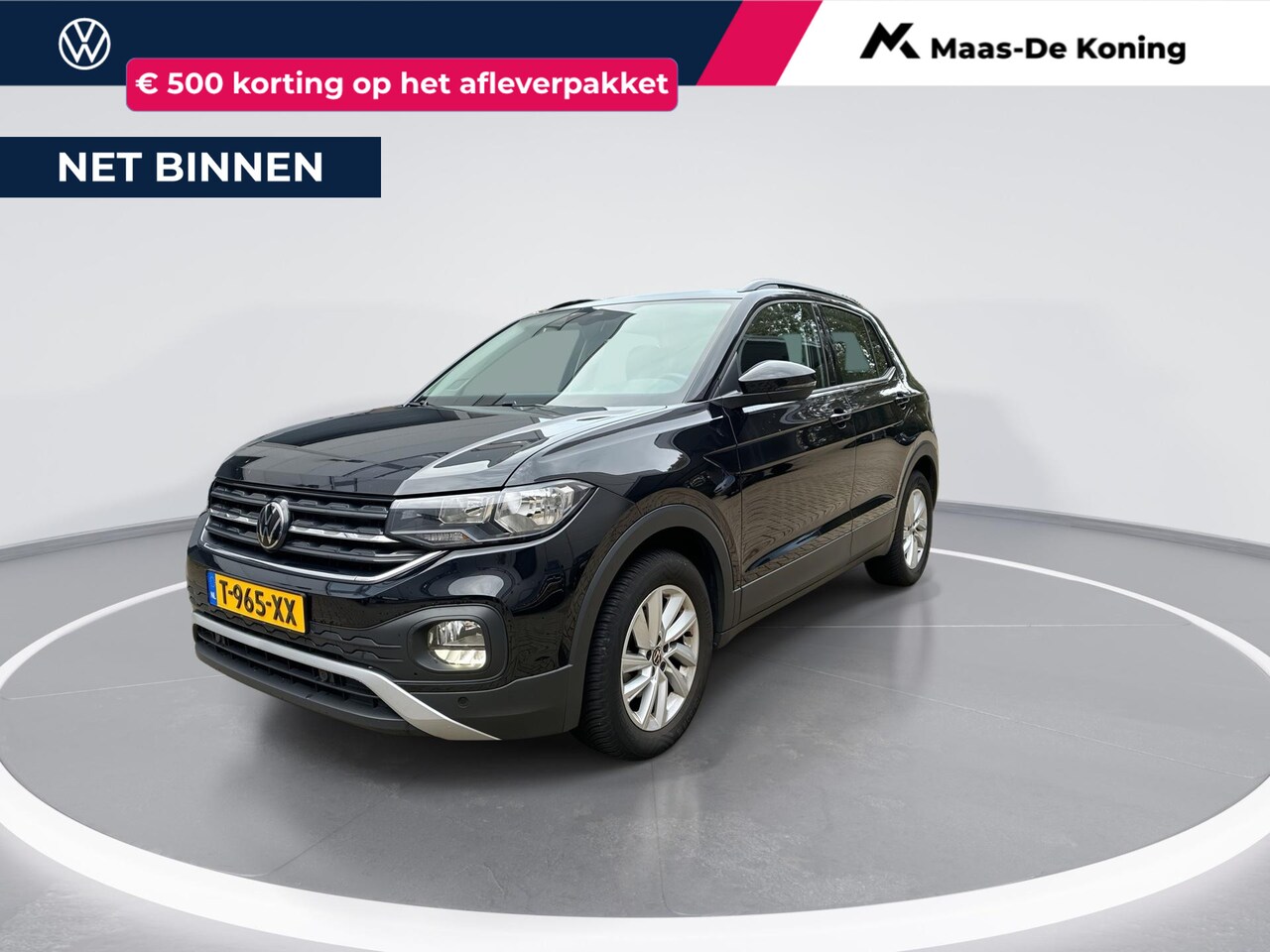 Volkswagen T-Cross - 1.0 TSI 110pk DSG Style · Camera · Apple/Android Car Play · ACC · Active Info Display · Na - AutoWereld.nl