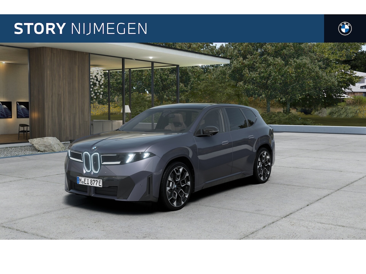 BMW iX3 - 50 xDrive M Sport / Panoramadak / Trekhaak / Stuurverwarming / Parking Assistant Professio - AutoWereld.nl