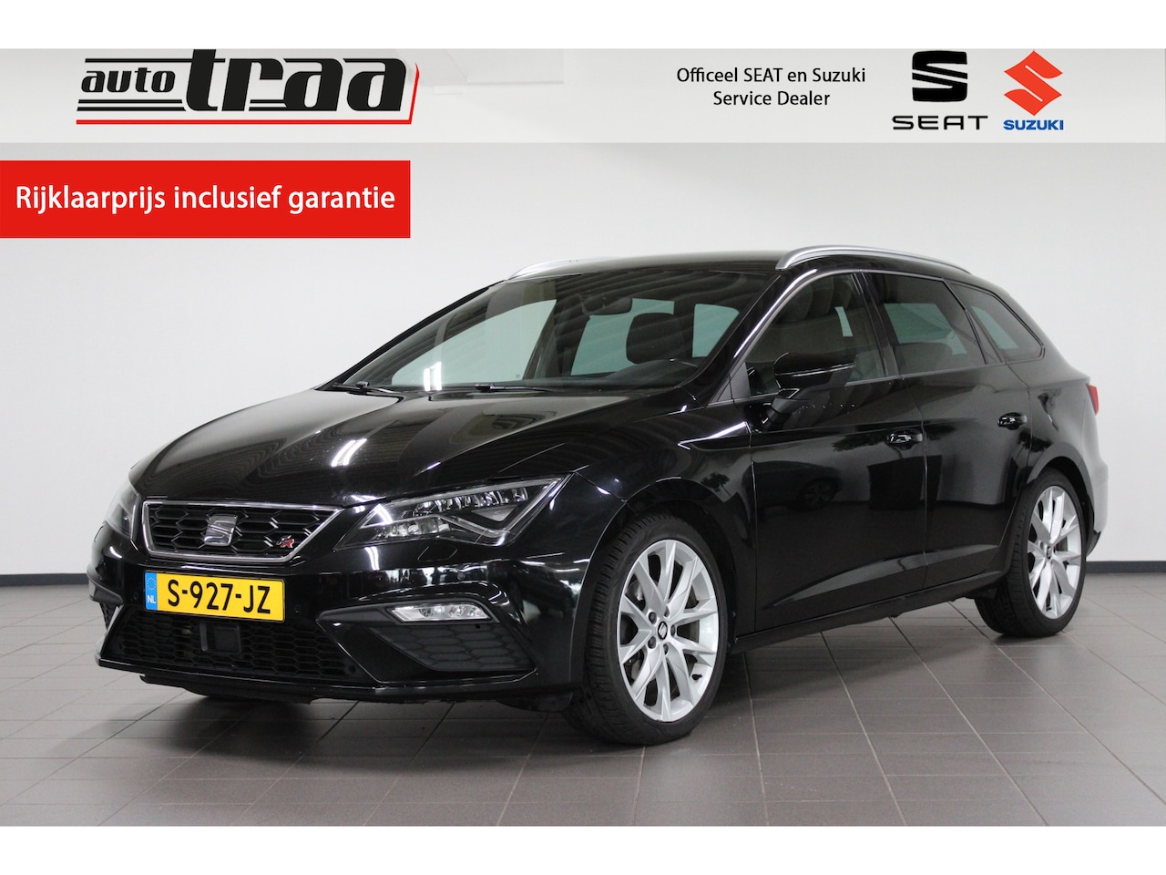 SEAT Leon Sportstourer - 1.5 TSI FR Business Intense / Stoelverwarming / Navi. / Afneembare trekhaak / - AutoWereld.nl