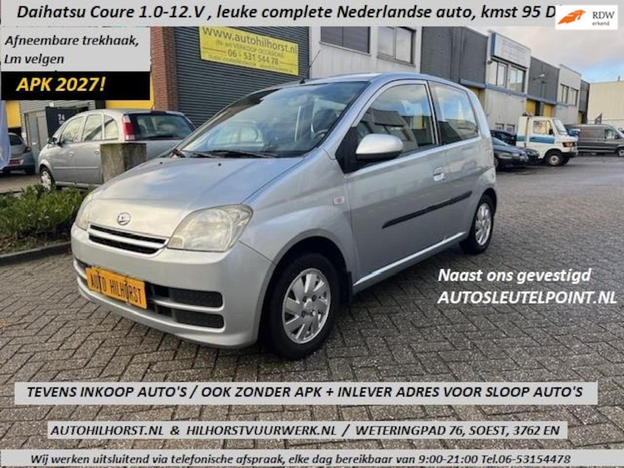 Daihatsu Cuore - 1.0-12V Azure Nederlandse auto, weinig km, apk 2027!! - AutoWereld.nl