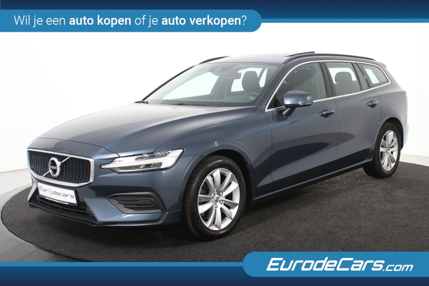 Volvo V60 - 2.0 B3 Momentum *1ste Eigenaar*Panoramadak*Stoelverwarming*Navigatie* - AutoWereld.nl