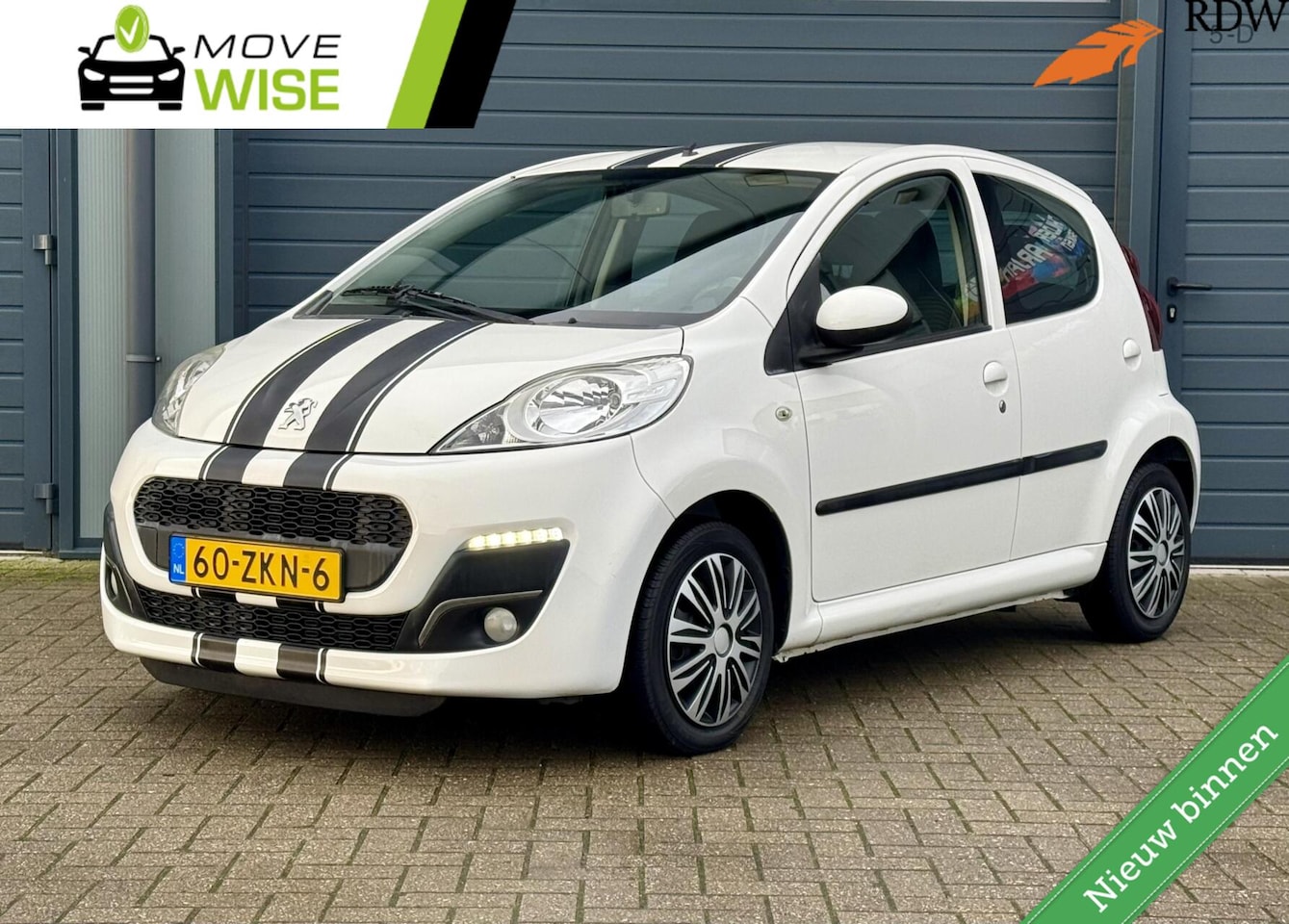 Peugeot 107 - 1.0 Active | Lage KM NAP | 5 Drs | Airco | LED | Elektrisch Pakket | Betrouwbaar | - AutoWereld.nl