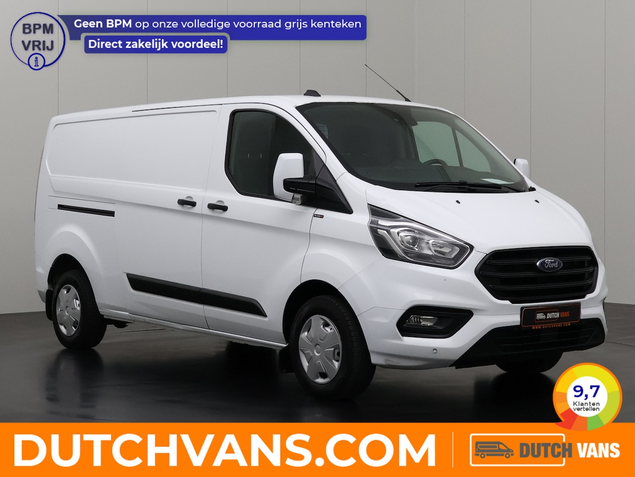 Ford Transit Custom - 2.0TDCi 130PK Lang Achterdeuren - AutoWereld.nl