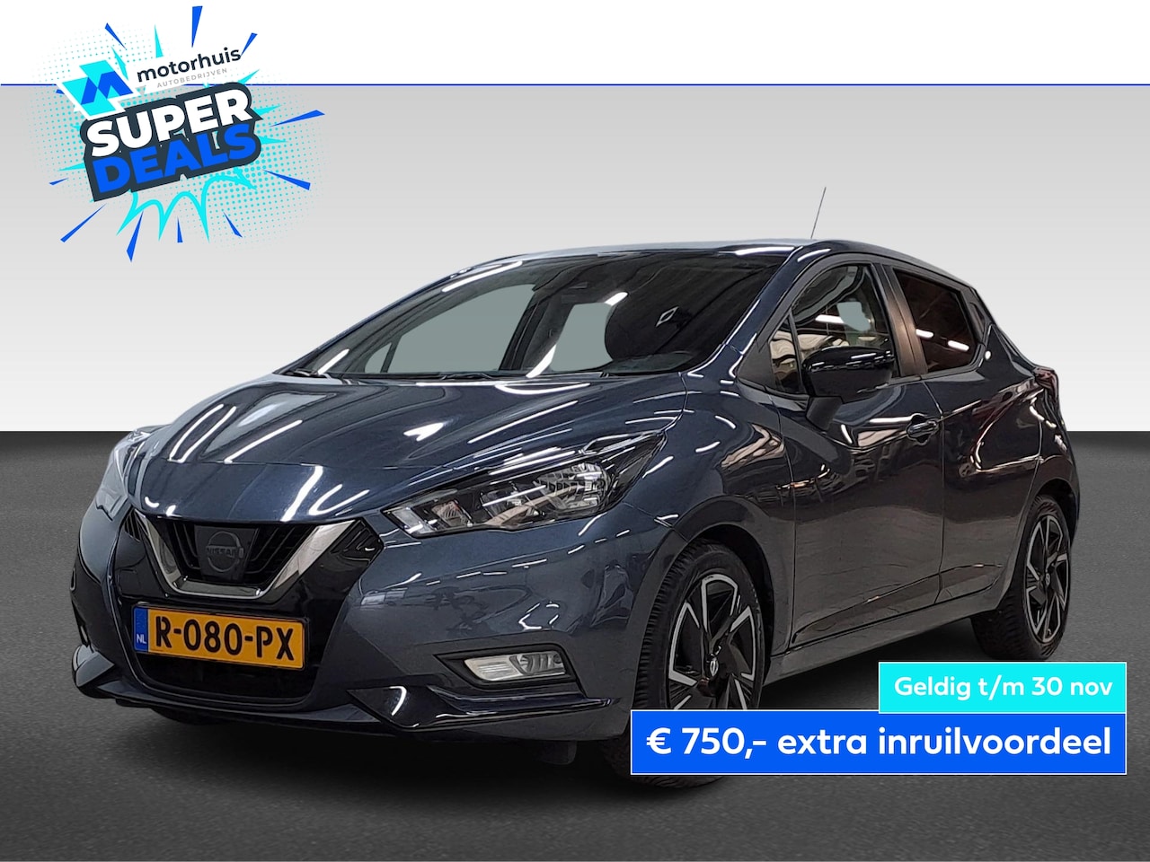 Nissan Micra - 1.0 IG-T 92PK N-DESIGN NAVI TEL PDC CRUISE NAP - AutoWereld.nl