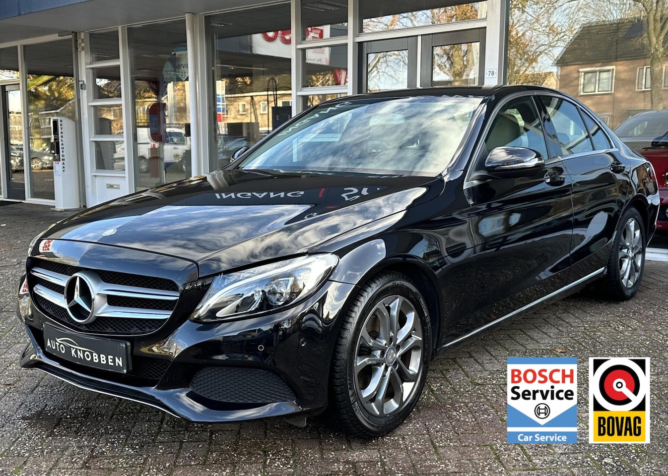 Mercedes-Benz C-klasse - 180 Led, Climat, Leer, Navi, Bluetooth, Pdc, LM.. - AutoWereld.nl