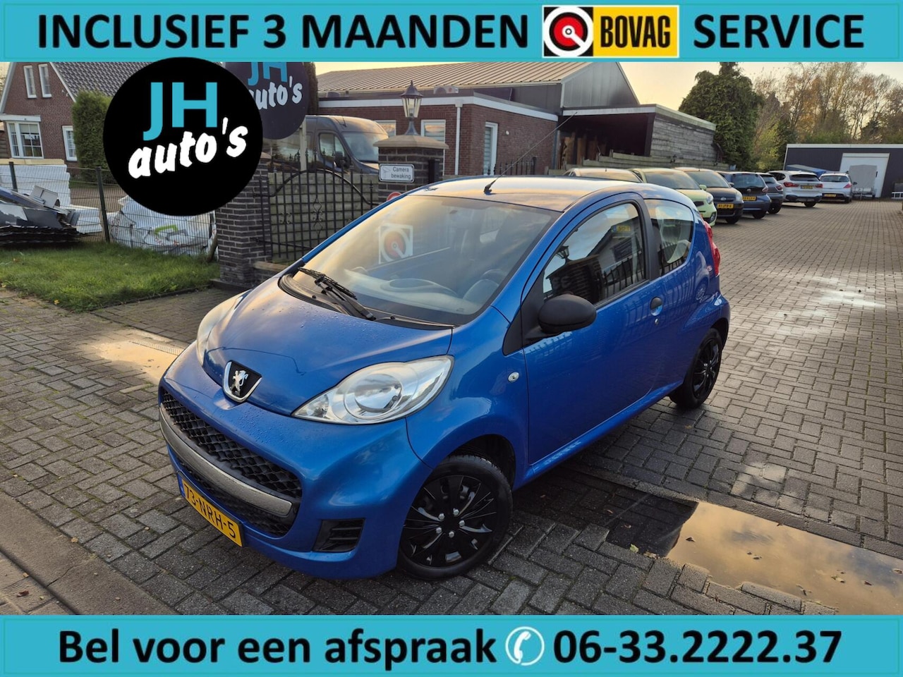 Peugeot 107 - 1.0-12V XR VOLLEDIG ONDERH|INCL-GROOT-ONDERHOUD - AutoWereld.nl