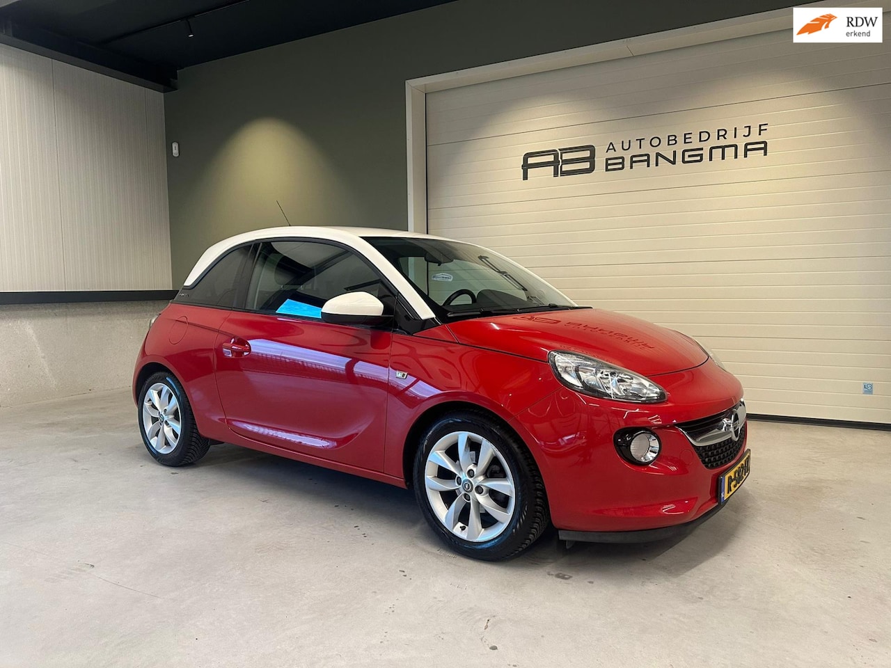 Opel ADAM - 1.2i 16v/AIRCONDITIONING/CRUISE CONTROL/LM-VELG/BLUETOOTH/ISOFIX/2-KLEUREN WIT DAK/nweAPK+ - AutoWereld.nl