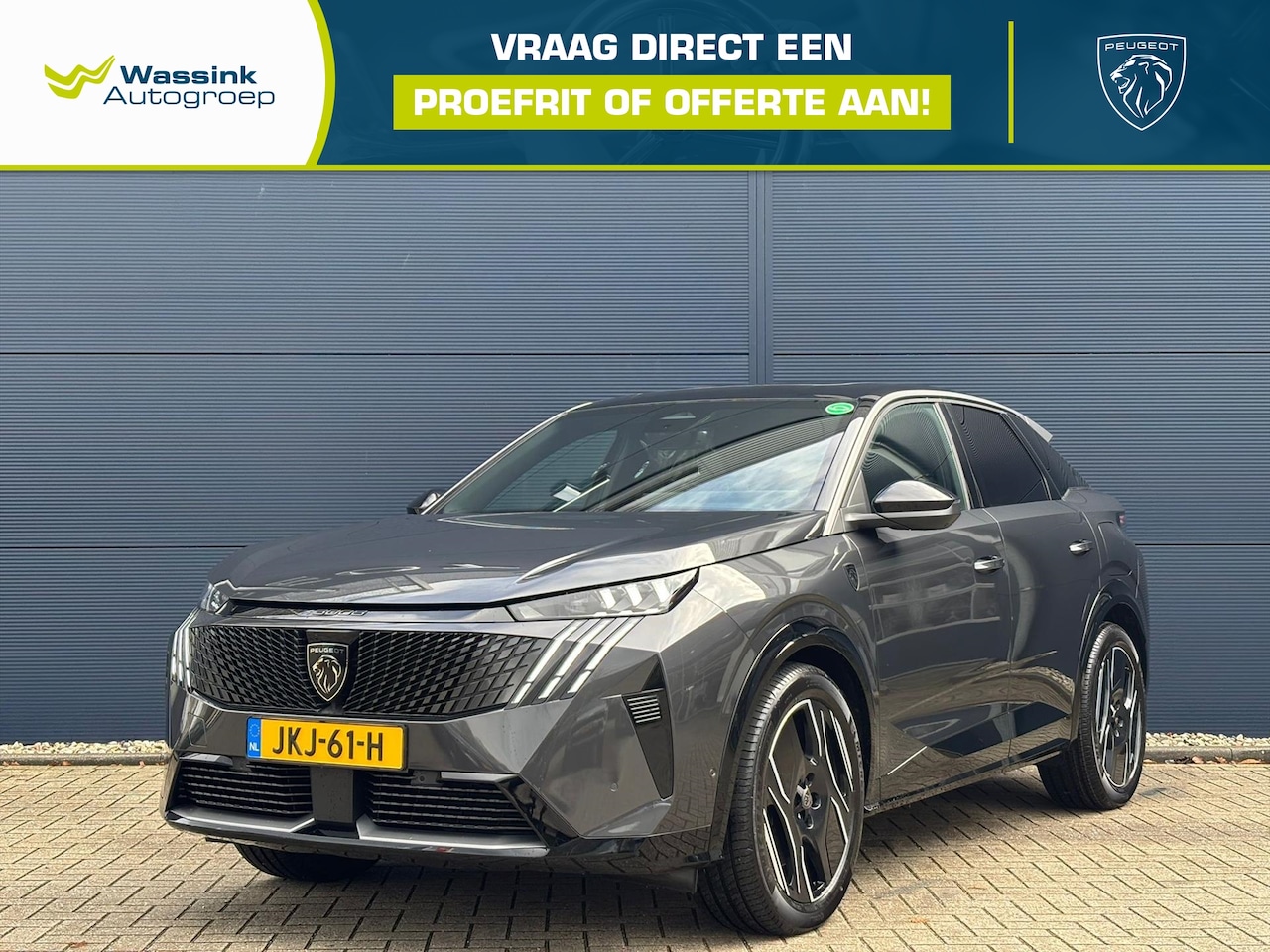 Peugeot e-3008 - EV 73 kWh 325pk Dual Motor Launch Edition | Nappa leder | AWD | Massage | Schuif/kantel da - AutoWereld.nl