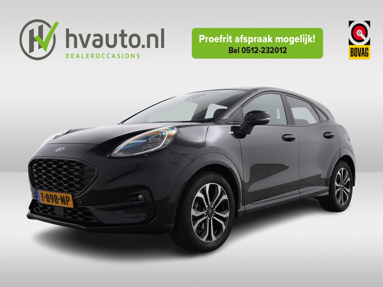 Ford Puma - 1.0 EcoBoost Hybrid 125PK ST-Line X | Winterpakket | Trekhaak | B&O - AutoWereld.nl