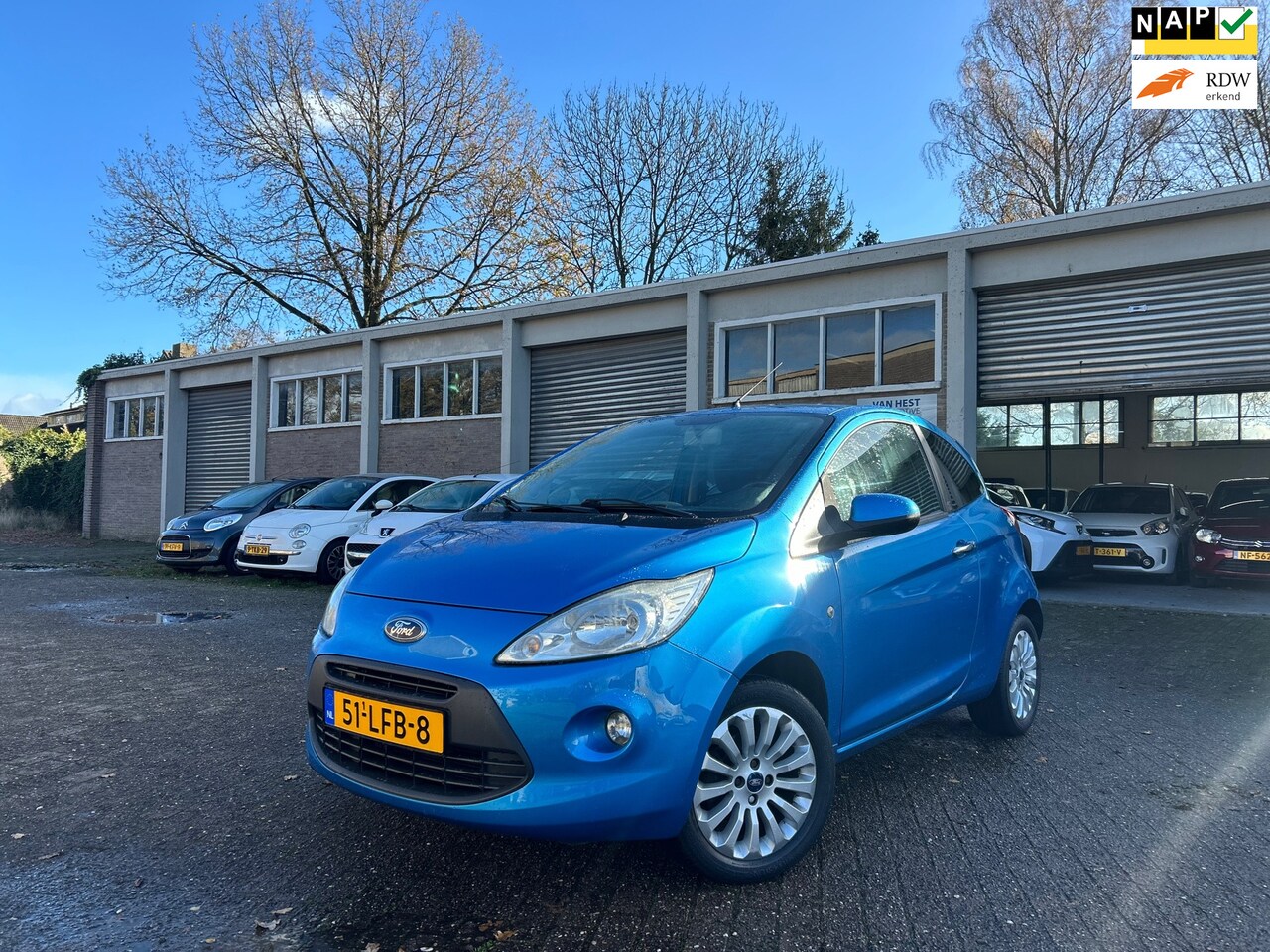 Ford Ka - 1.2 Titanium X 1e Eigenaar! Airco/ Nieuwe Versnellingsbak + nieuwe Koppeling. - AutoWereld.nl
