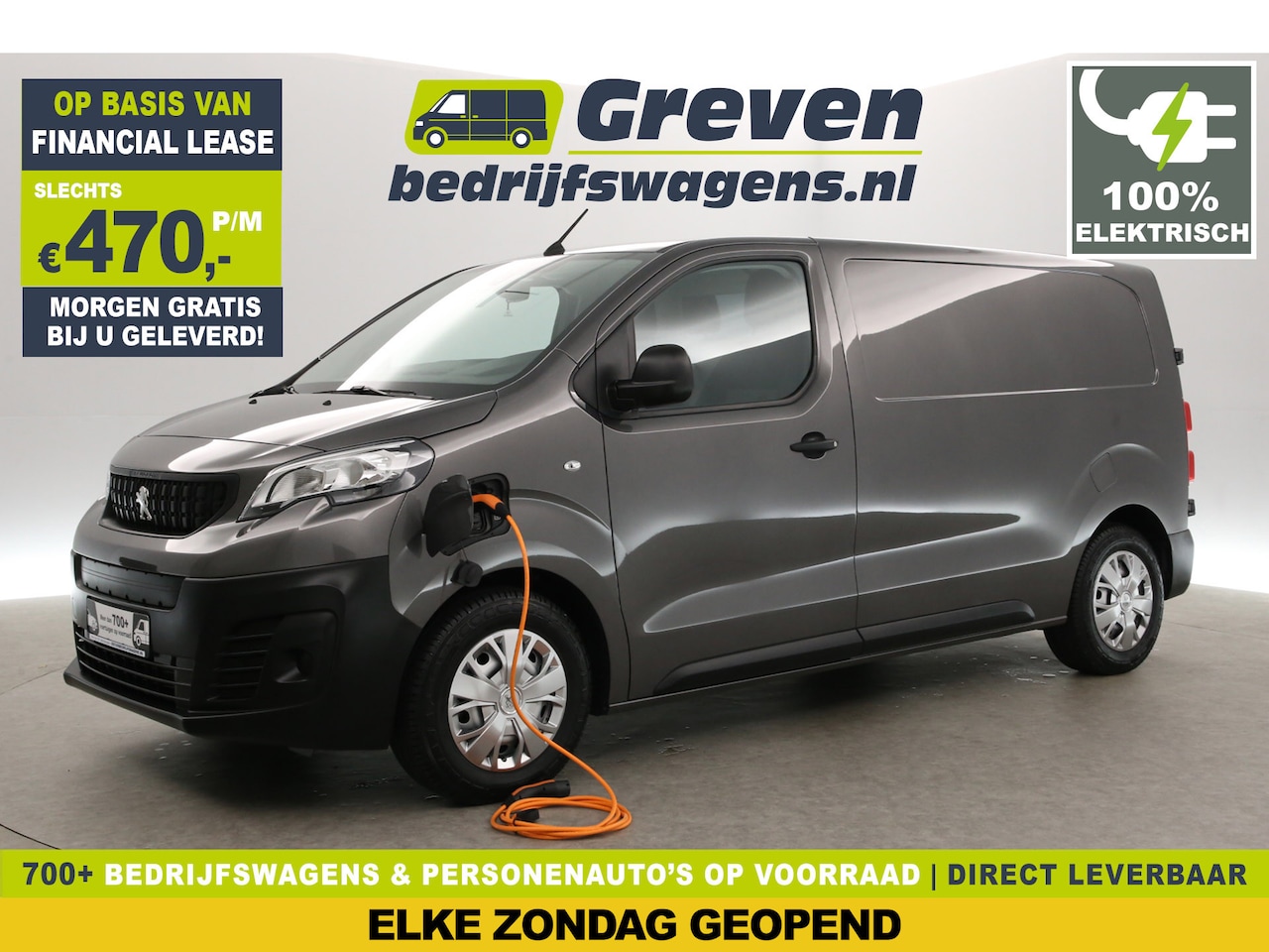 Peugeot e-Expert - L2H1 75 kWh | SOH 99% | Snelladen | Elektrisch | 360° Camera | Airco | Cruise | Carplay | - AutoWereld.nl