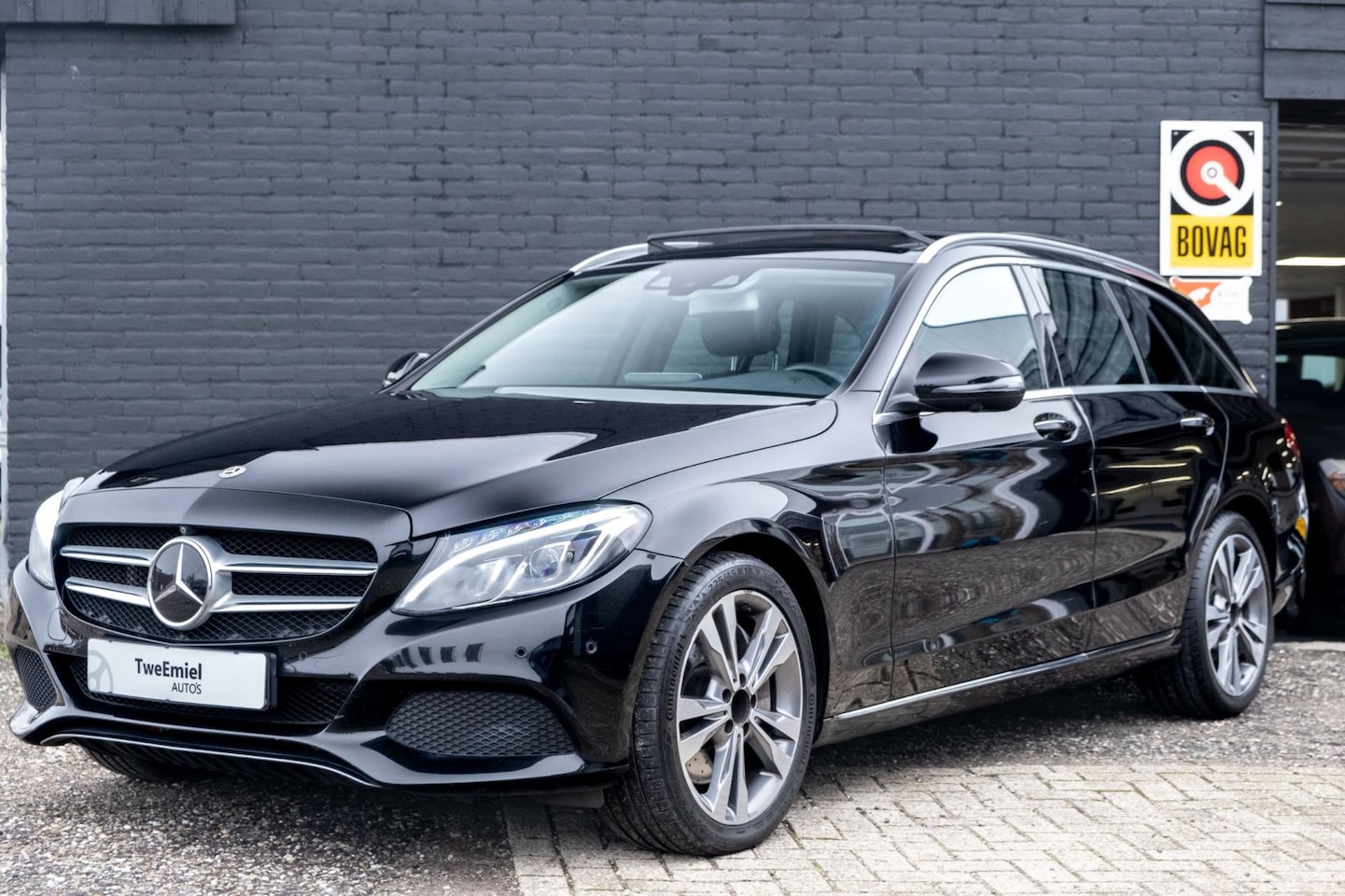Mercedes-Benz C-klasse Estate - 400 4MATIC | AMG | Pano | Memory - AutoWereld.nl