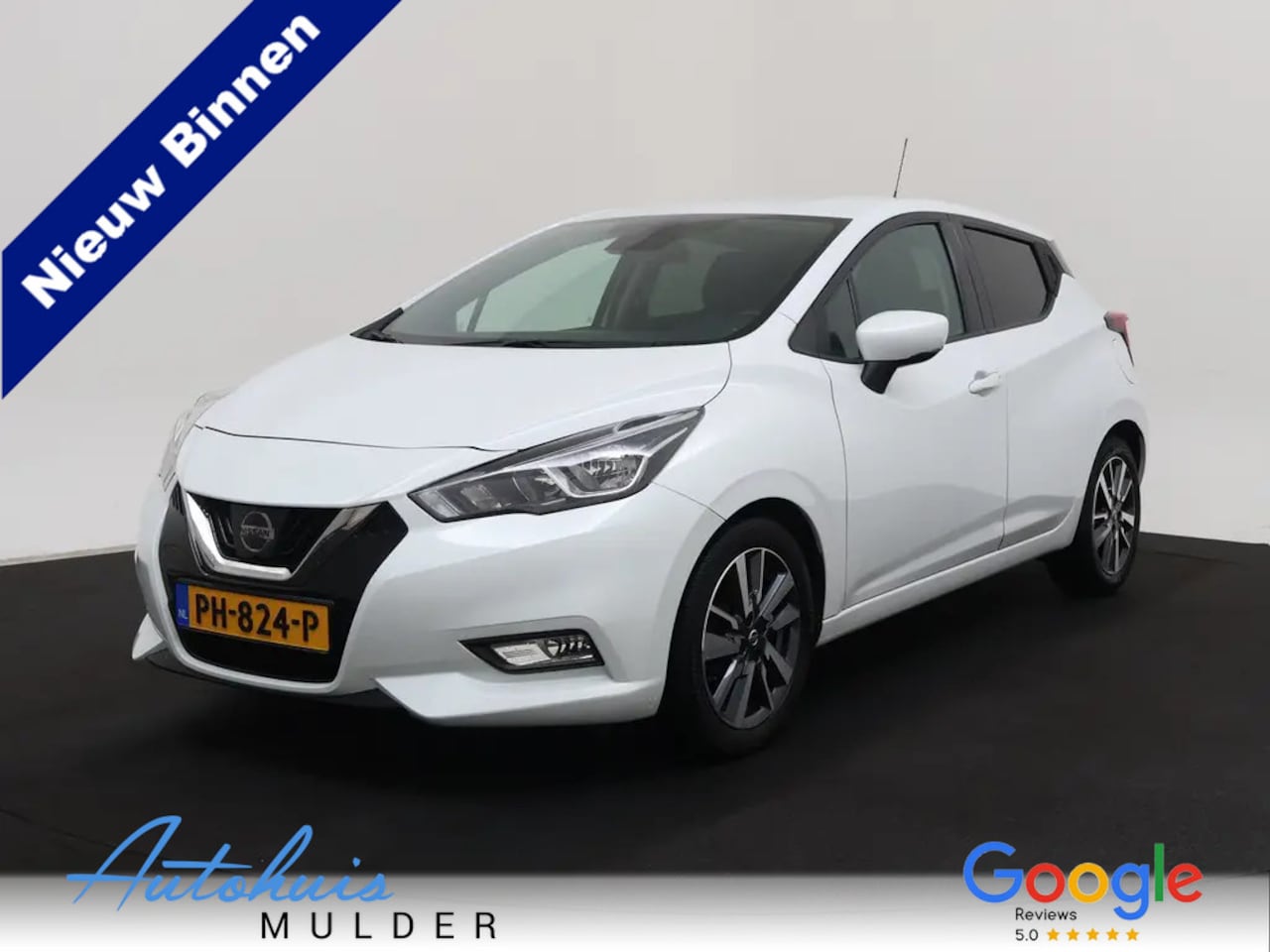 Nissan Micra - 0.9 IG-T N-Connecta Clima/Cruise/Navi/LM-Velgen - AutoWereld.nl