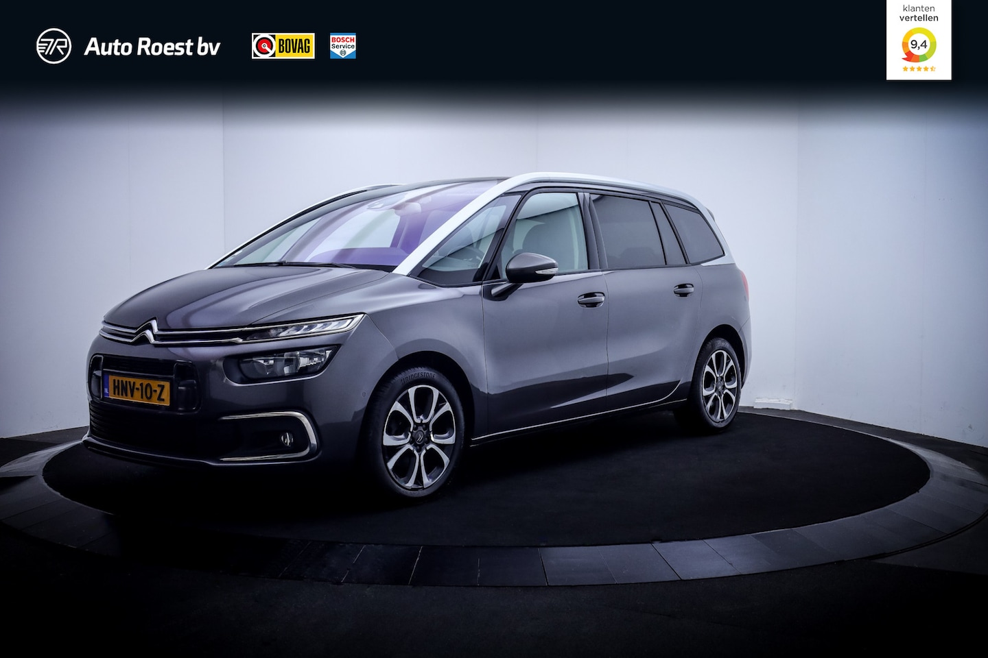 Citroën C4 SpaceTourer - 1.2T Aut8. 7Pers SHINE CRUISE | LED | CAMERA | CARPLAY | NAVI | CLIMA | MASSAGE - AutoWereld.nl