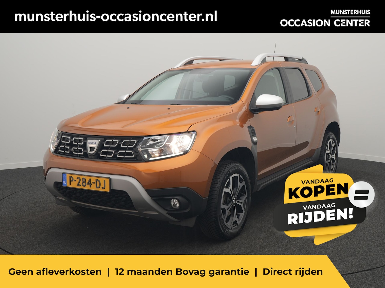 Dacia Duster - TCe 100 Prestige - RIJKLAARPRIJS - All Seasonbanden - Rondomzicht Camera - Dealeronderhoud - AutoWereld.nl