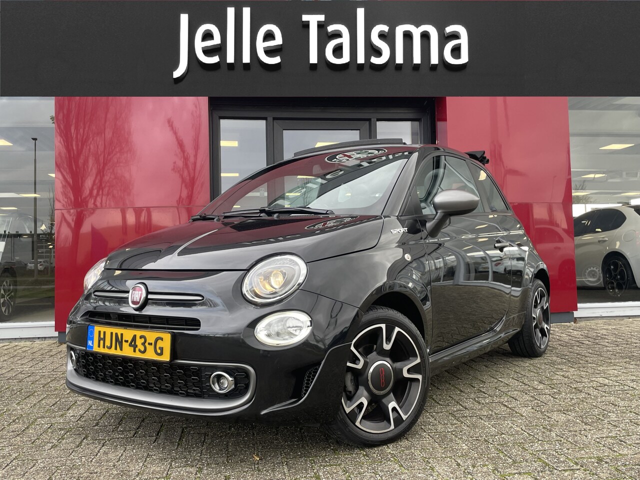 Fiat 500 C - 1.0 Hybrid Sport | Climate control | Cruise Control | Apple/Android CarPlay - AutoWereld.nl
