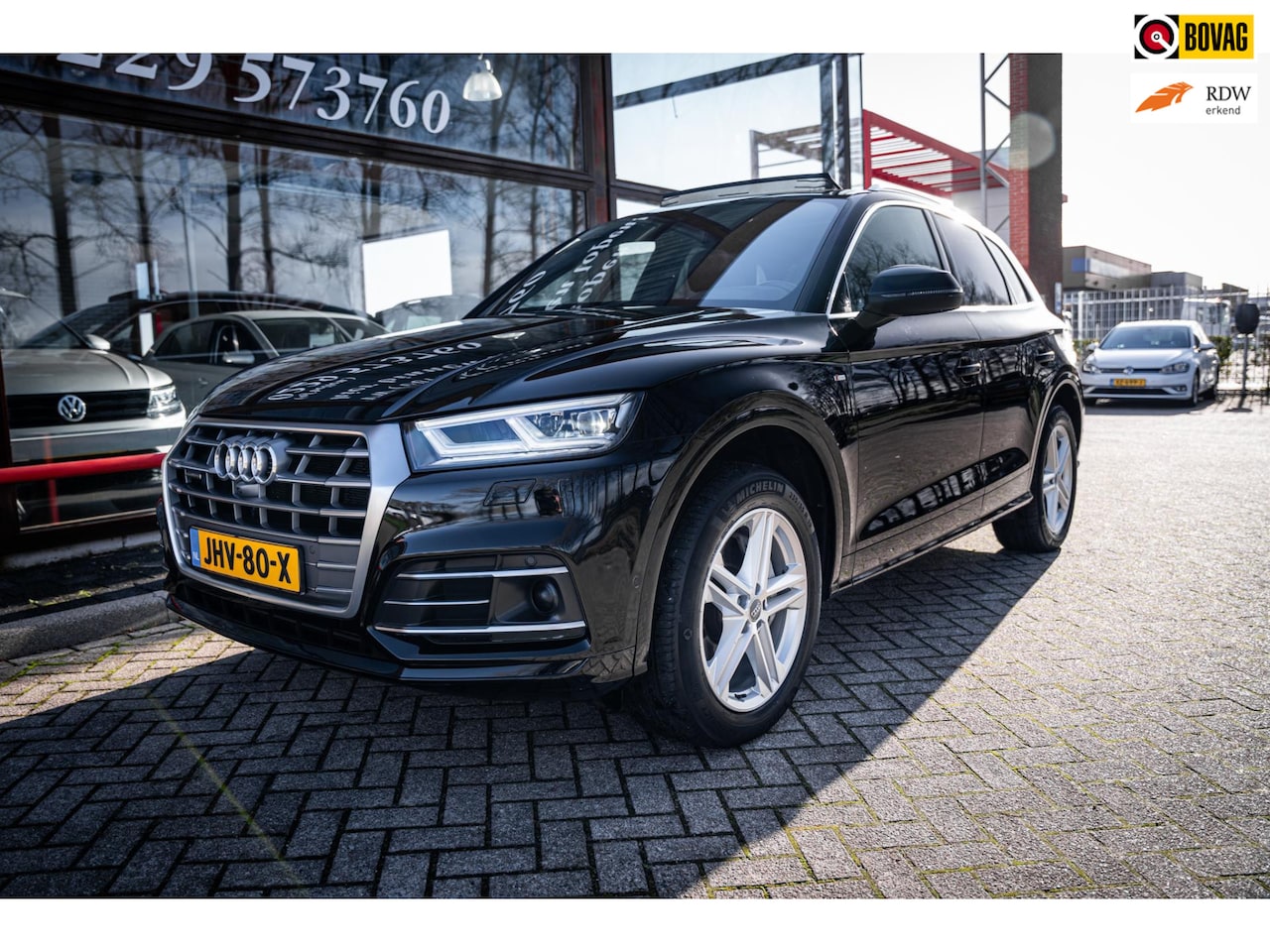 Audi Q5 - 50 TFSI PHEV quattro S-line edition | Panorama dak | Leder | Stoelverwarming | Navigatie | - AutoWereld.nl