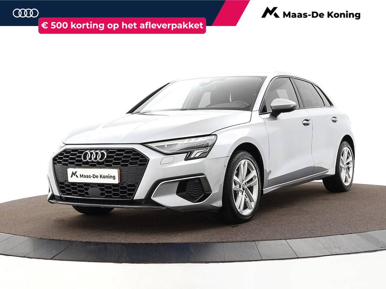 Audi A3 Sportback - 30 TFSI 110pk S-tronic Advanced edition · Apple/Android Car Play · Navigatie · P-Sensoren - AutoWereld.nl