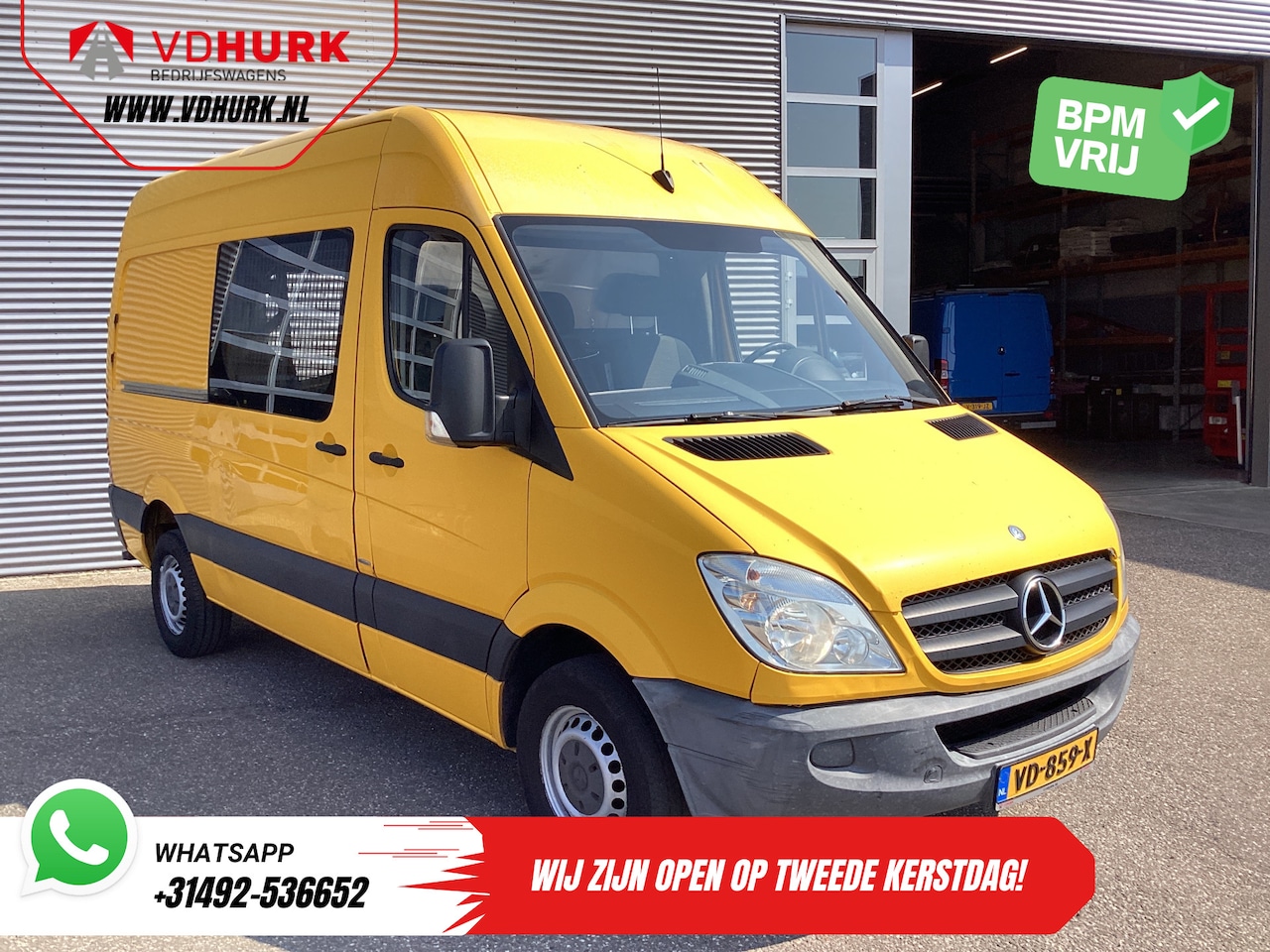 Mercedes-Benz Sprinter - 316 2.2 CDI Aut. L2H2 EXPORT 3.5t Trekverm./ Airco/ Cruise/ Trekhaak - AutoWereld.nl