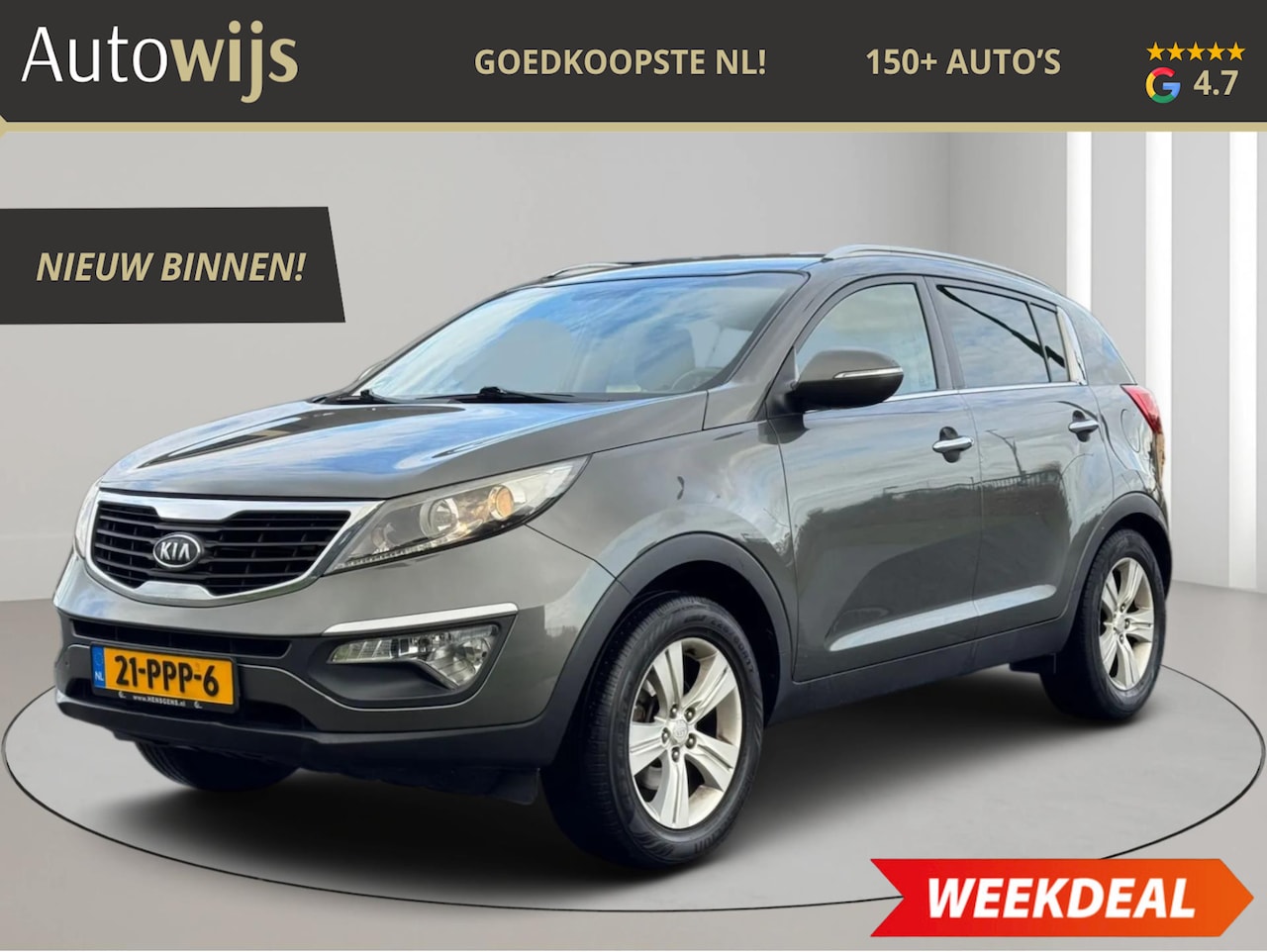 Kia Sportage - 2.0 X-ecutive Plus Pack|Trekhaak|Xenon|NL AUTO|Goed onderhouden - AutoWereld.nl
