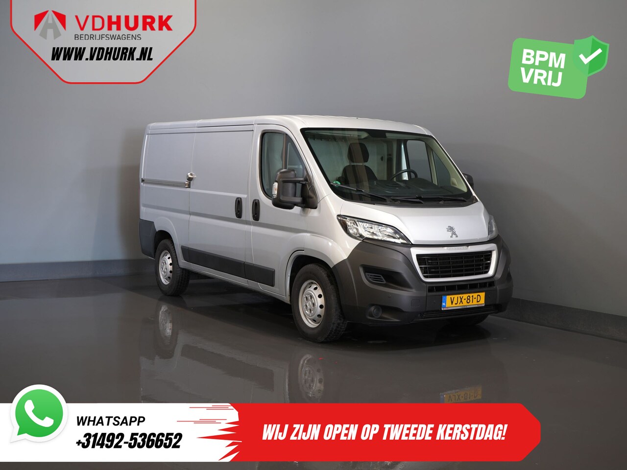 Peugeot Boxer - 2.2 HDi 140 pk L2 EXPORT ONLY 3.0t Trekverm./ Navi/ Camera/ PDC/ Cruise/ Airco - AutoWereld.nl