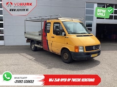Volkswagen LT 35 - 2.8 TDI 130 pk L3 DC Dubbel Cabine EXPORT ONLY Open laadbak 2.8t Trekverm./ 6 persoons/ Im
