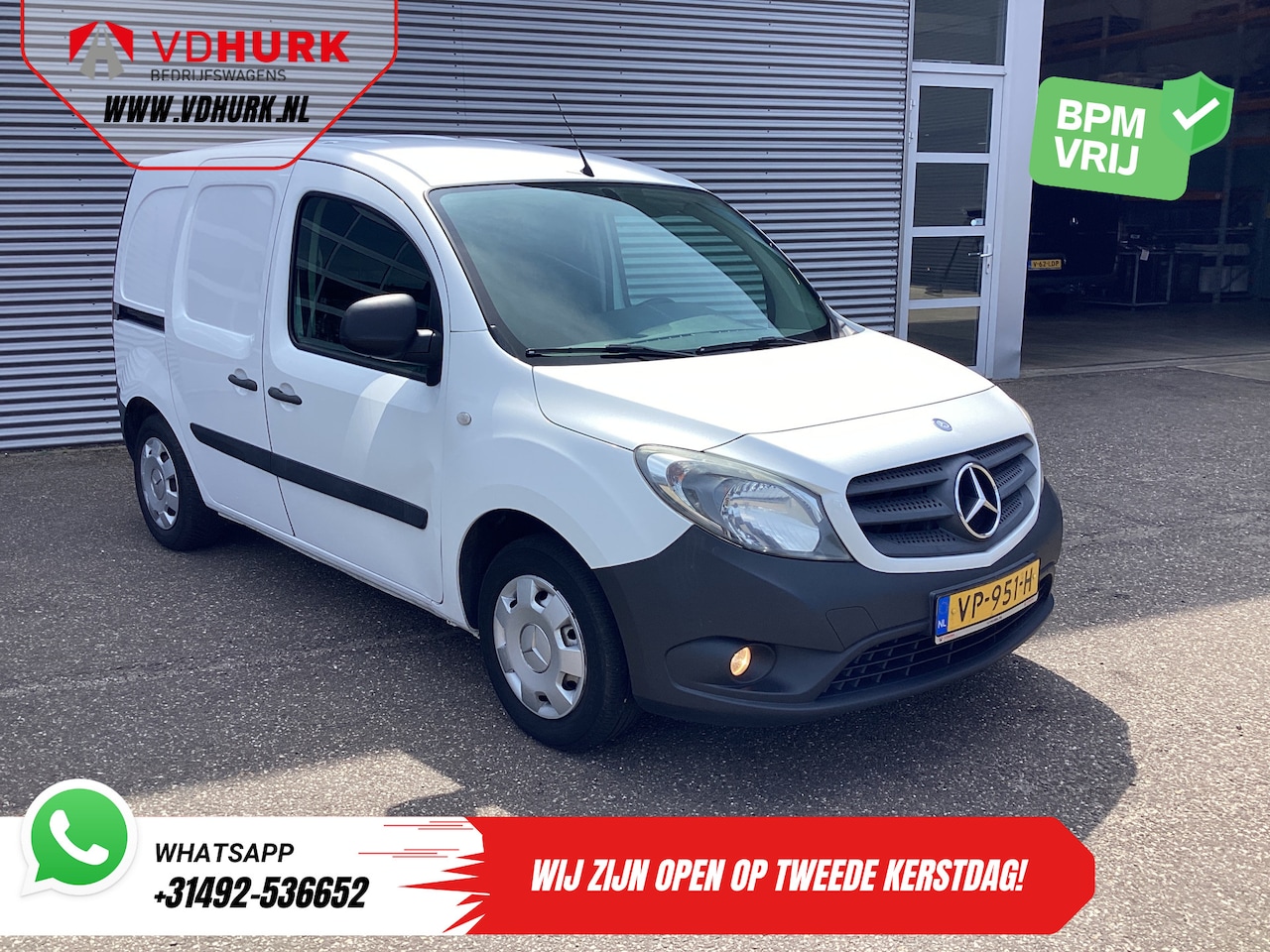 Mercedes-Benz Citan - 108 CDI EXPORT ONLY Airco/ Trekhaak/ Bluetooth - AutoWereld.nl