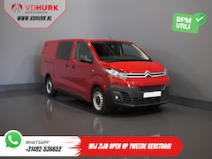 Citroën Jumpy - 2.0 HDI 120 pk L3 DC Dubbel Cabine BPM VRIJ 2x Schuifdeur/ 2.5t Trekverm./ PDC/ Cruise/ Ai
