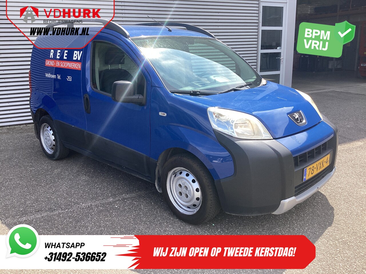 Peugeot Bipper - 1.4 HDi EXPORT ONLY NL Auto/ Carkit/ Betimmerd/ Radio/ Trekhaak - AutoWereld.nl