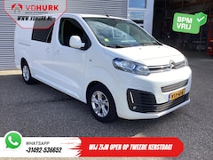 Citroën Jumpy - 2.0 HDI 125 pk DC Dubbel Cabine EXPORT 6 Pers./ 2xSchuifdeur/ Riem.VV/ Betimmerd/ LMV/ PDC