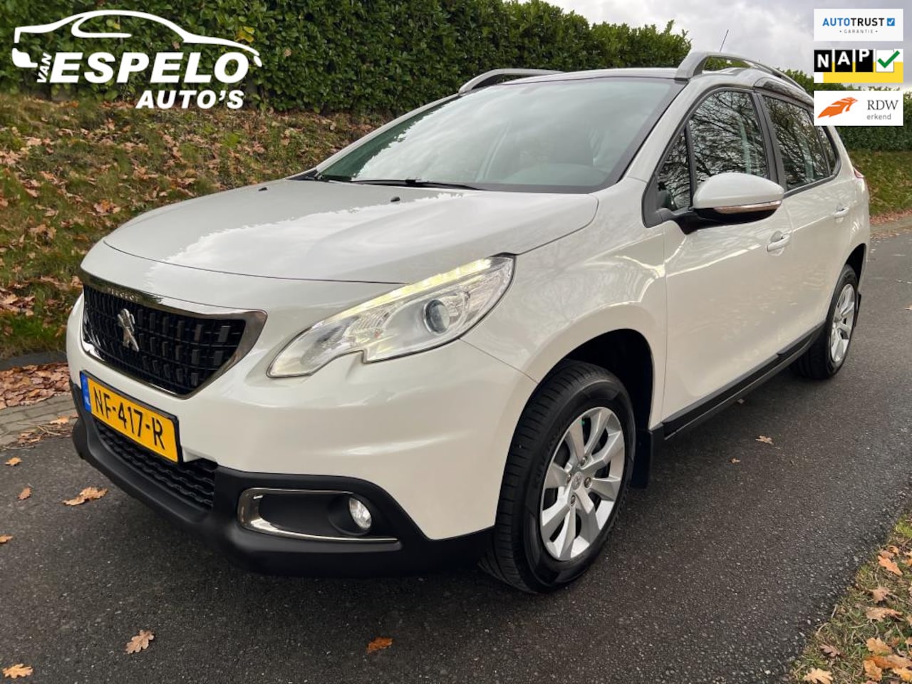Peugeot 2008 - 1.2 PureTech Blue Lion 1.2 PureTech Blue Lion, 76.760km Nap en boekjes, Parelmoer, Panoramadak, Navi, Apple carpl - AutoWereld.nl