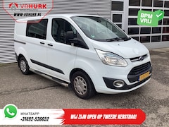 Ford Transit Custom - 2.2 TDCI Trend Dubbel Cabine EXPORT Cruise/ Camera/ PDC/ Sidebars/ Airco