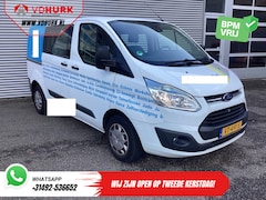 Ford Transit Custom - 2.2 TDCI Trend DC Dubbel Cabine EXPORT 6 Pers./ Navi/ Camera/ Cruise/ Airco / PDC V+A/ Tre