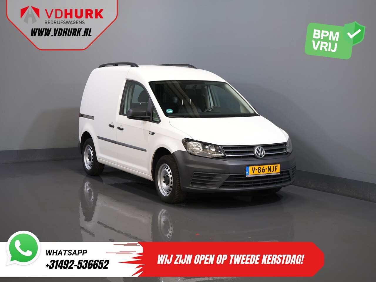 Volkswagen Caddy - 1.0 TSI 100 pk Benzine BPM VRIJ! Airco/ Roofrails - AutoWereld.nl