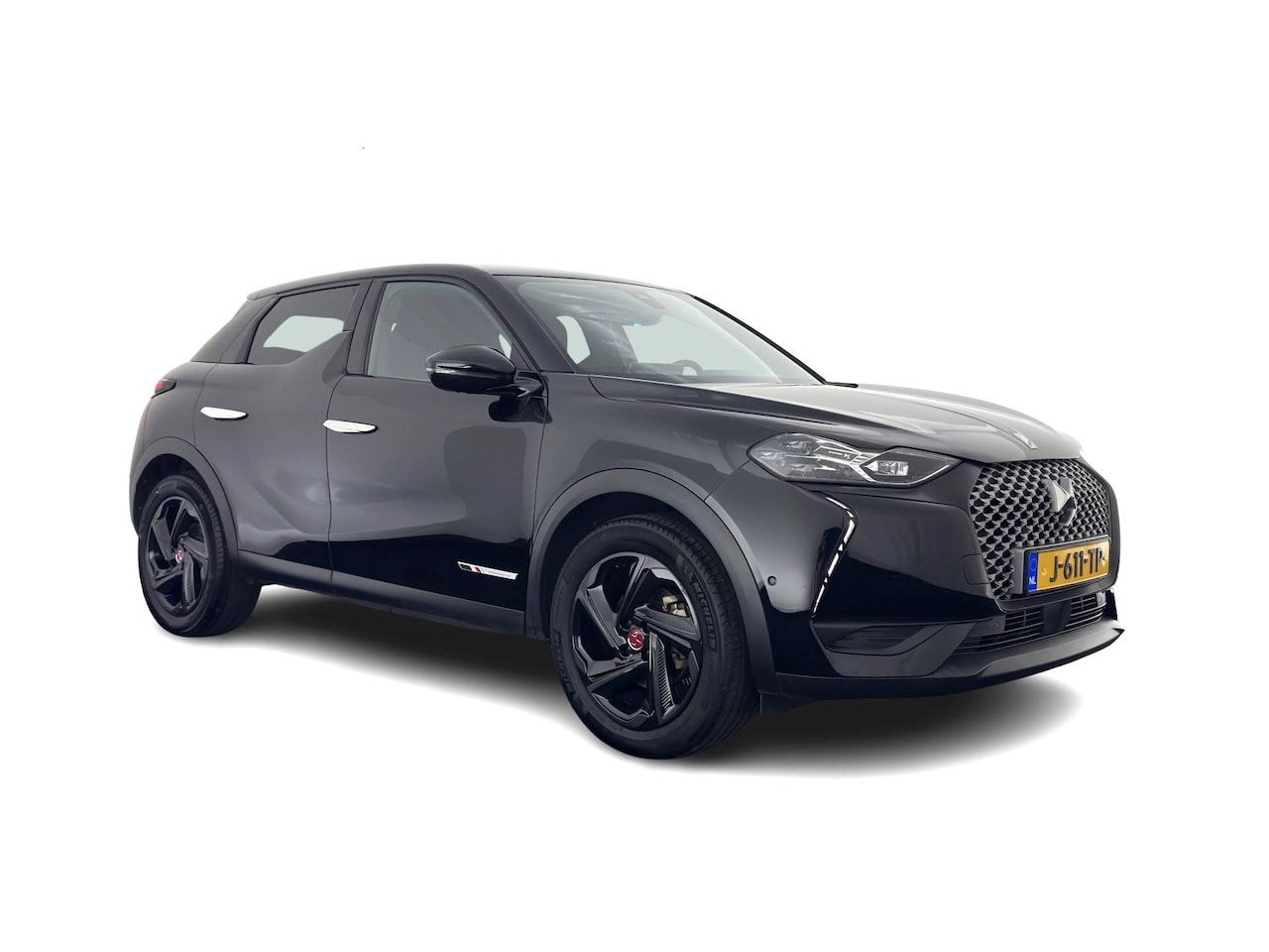 DS 3 Crossback - E-Tense Performance Line+ 50 kWh [ 3-Fase ] {SOH-90%} (INCL.BTW) *LEATHER-FABRIC | MATRIX- - AutoWereld.nl