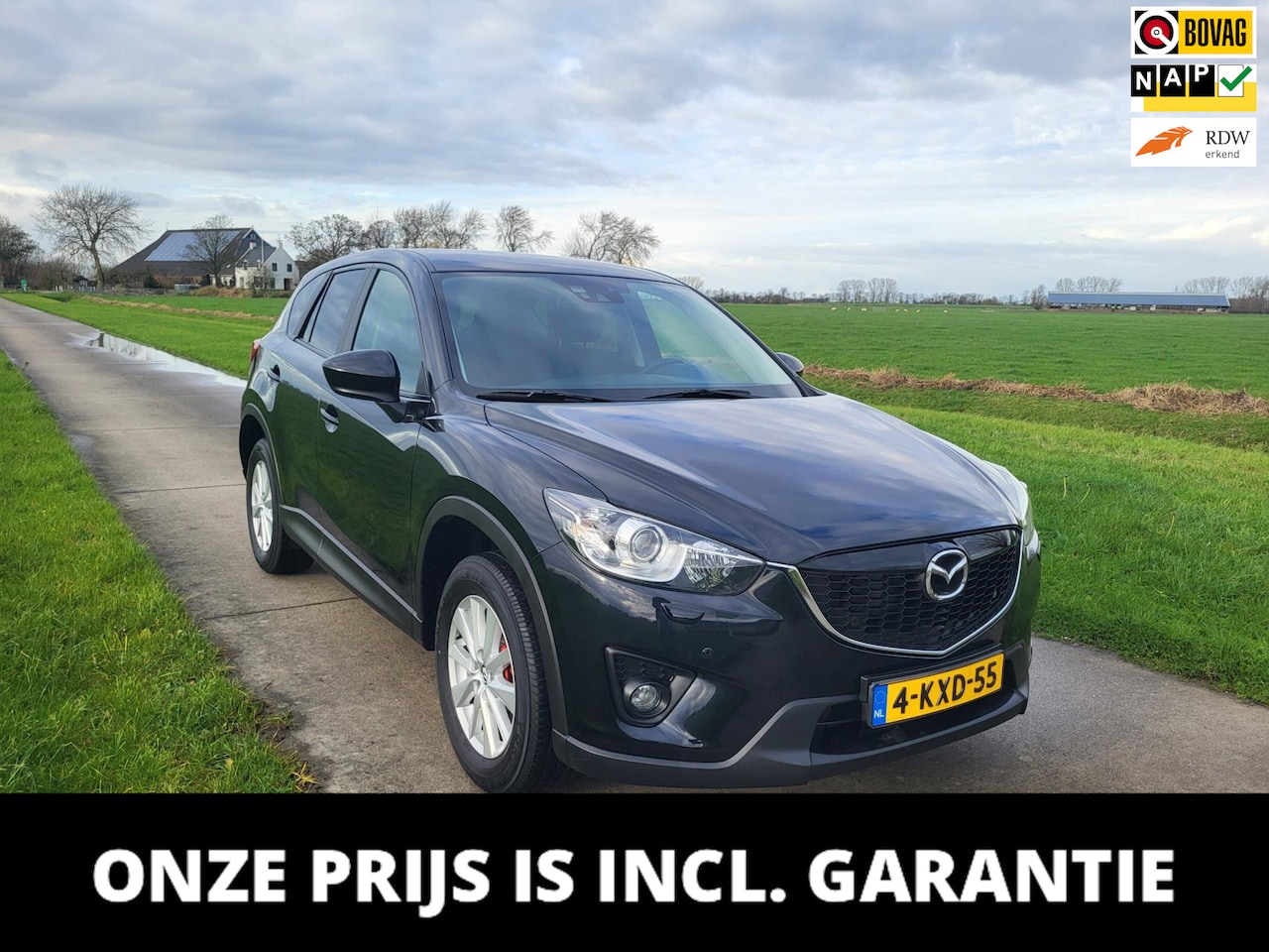 Mazda CX-5 - 2.0 Skylease+ 2WD navi trekhaak 100.870km NAP stoelverw. 17"LMV - AutoWereld.nl
