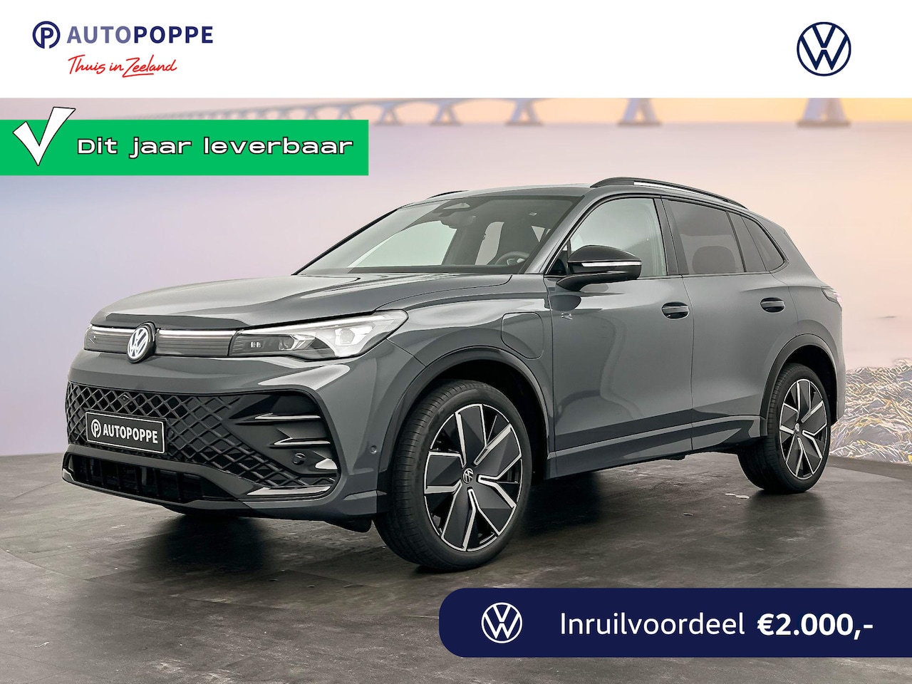 Volkswagen Tiguan - R-Line Edition 1.5 eHybrid 150 kW / 204 PK SUV 6 v - AutoWereld.nl