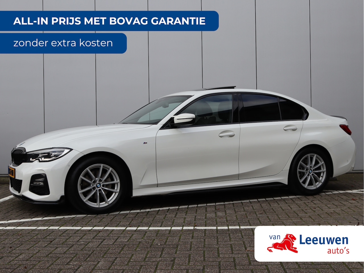 BMW 3-serie - 320i M-sport High Executive | Schuifdak | Camera | Keyless | NAP - AutoWereld.nl