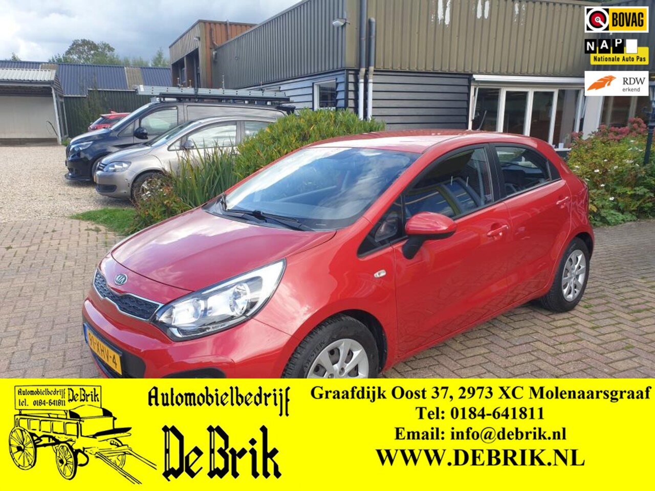 Kia Rio - 1.2 CVVT Comfort Pack 1.2 CVVT Comfort Pack - AutoWereld.nl