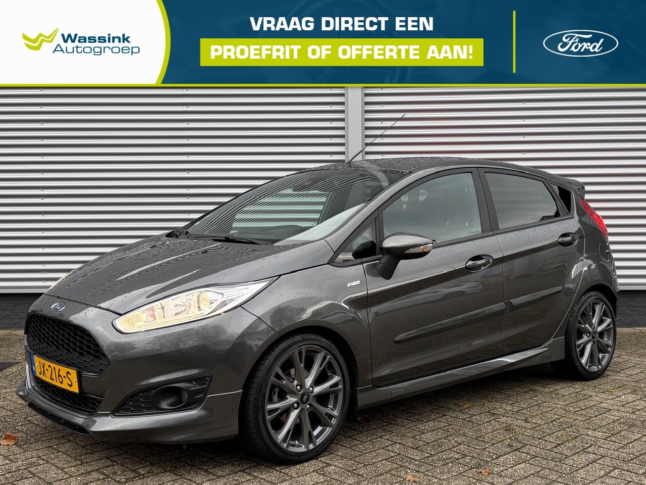 Ford Fiesta - 1.0 EcoBoost 100PK 5D ST Line | Trekhaak | Navigatie | Climate Control | - AutoWereld.nl