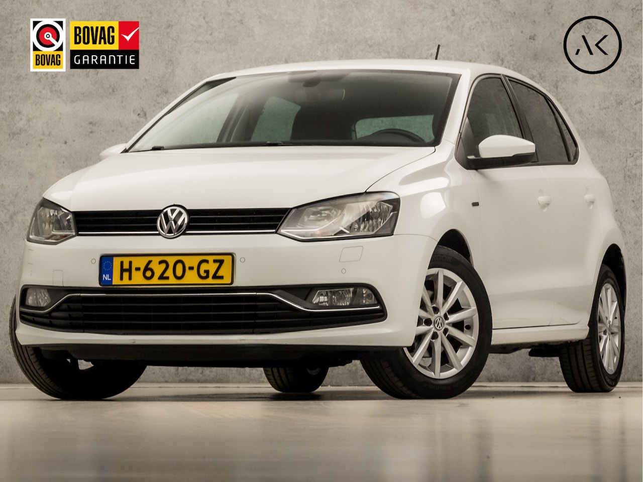 Volkswagen Polo - 1.0 Luxury Sportline (SCHERM, CLIMATE, CRUISE, STOELVERWARMING, SPORTSTOELEN, LM VELGEN, P - AutoWereld.nl