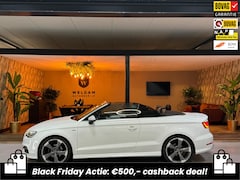 Audi A3 Cabriolet - 1.4 TFSI CoD Ambition Sport Edition NAP Garantie NekVW StoelVW Leder Cruise Navi Clima Led