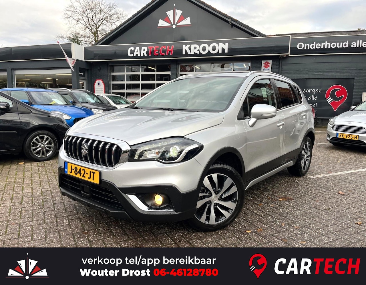 Suzuki S-Cross - 1.4 Boosterjet Style Smart Hybrid Panorama, trekhaak - AutoWereld.nl