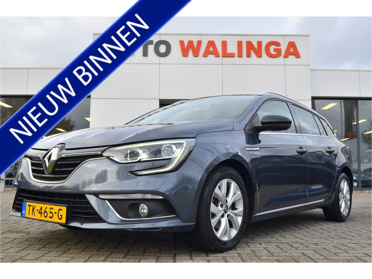 Renault Mégane Estate - 1.5 dCi Eco2 Limited Clima Navi Carplay Led Trekhaak Lmv Cruise Control - AutoWereld.nl
