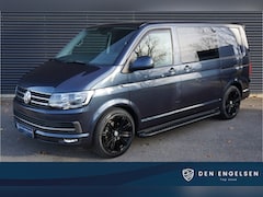 Volkswagen Transporter - 150PK Automaat L1 Dubbele Cabine Hulpluchtvering Apple Carplay Trekhaak 2x Schuifdeur Crui