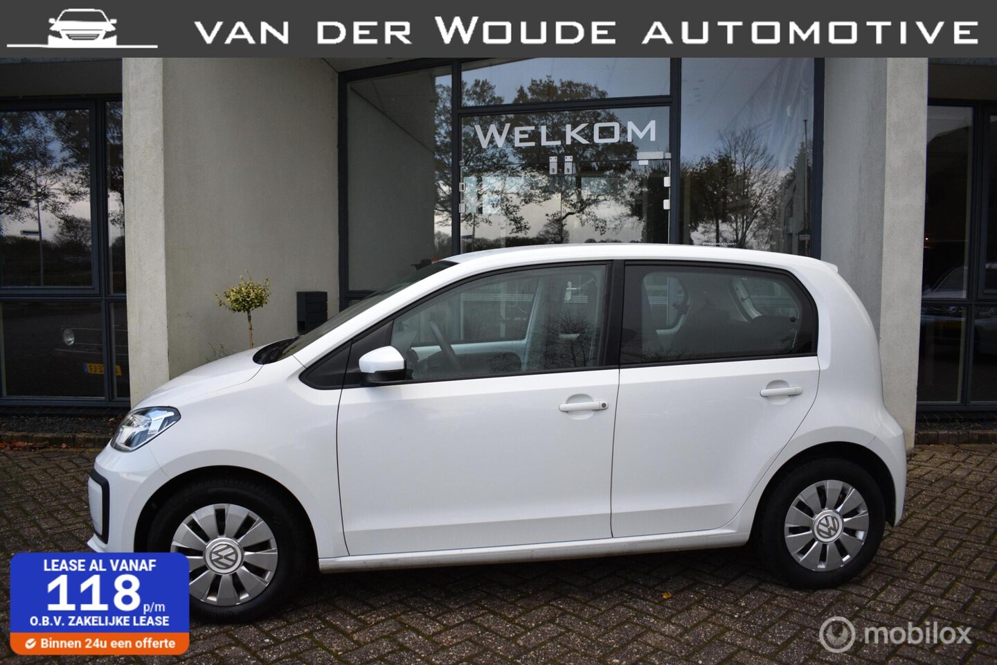 Volkswagen Up! - 1.0 BMT move up! 5DRS 2019|Airco|Elekt,pakket - AutoWereld.nl