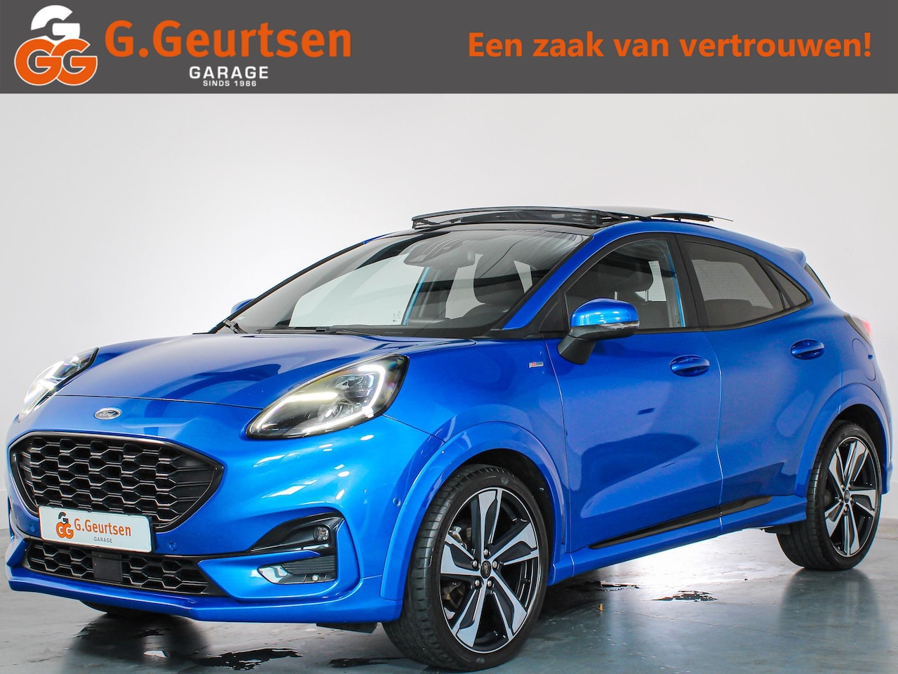 Ford Puma - 1.0 EcoBoost 155PK, Hybrid ST-Line X Panoramadak, Adaptieve Cruise Control, Bang en Olufse - AutoWereld.nl