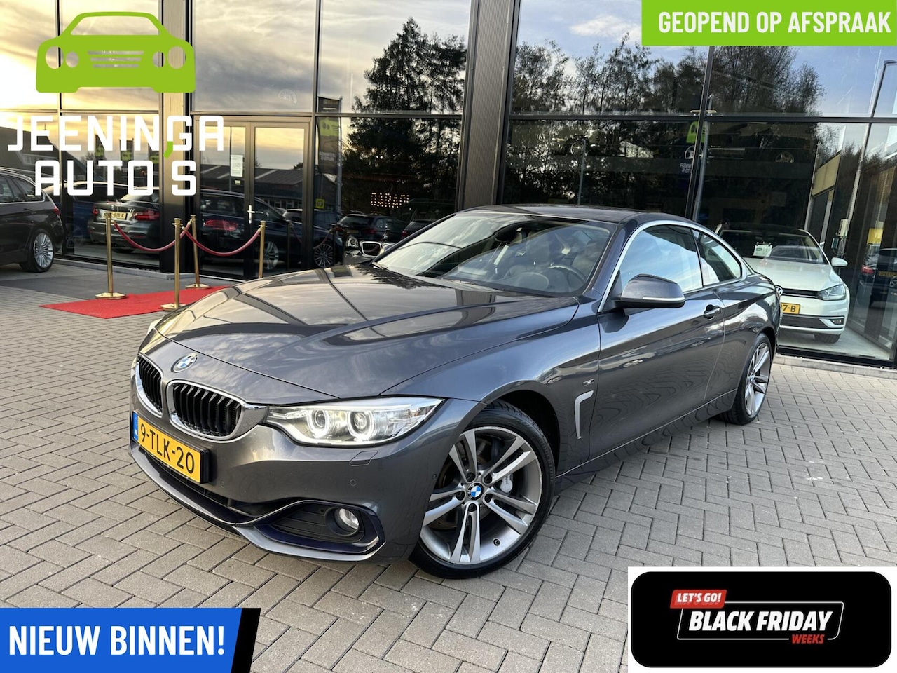 BMW 4-serie Coupé - 435i|Camera|Stoelverwarming|Navi|Leer - AutoWereld.nl