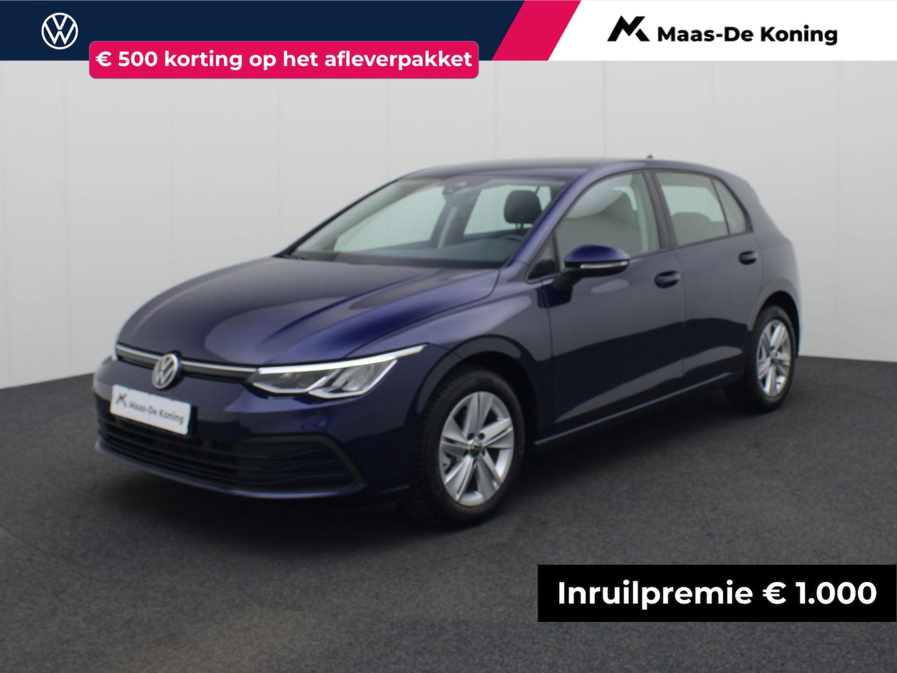 Volkswagen Golf - 1.5TSI/130PK Life · Apple/Android Car Play · Navigatie · LED · Stoelverwarming · Garantie - AutoWereld.nl